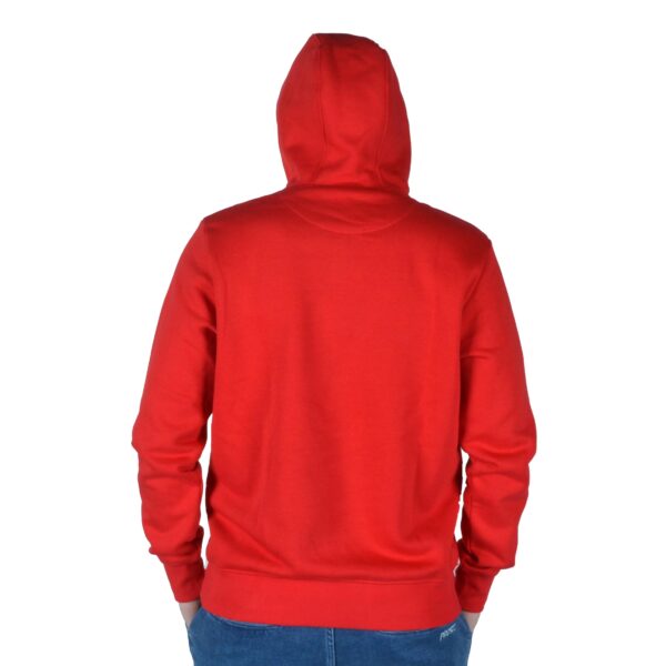 PROSTO. KLASYK BLUZA Z KAPTUREM HOODIE EMBOGO CZERWONA