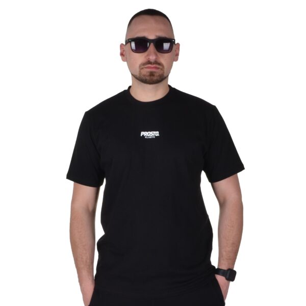 PROSTO. KLASYK KOSZULKA T-SHIRT BLOX CZARNA