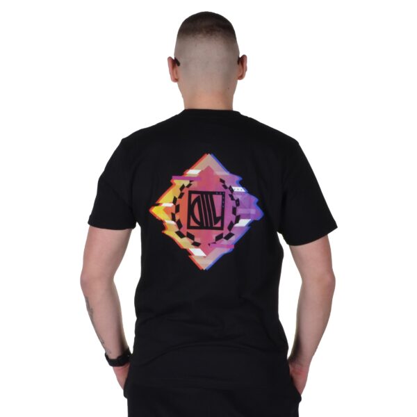 DIIL KOSZULKA KLASYK T-SHIRT ABSTRACT CZARNA