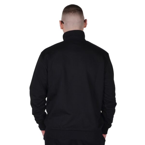 PROSTO. KLASYK BLUZA BEZ KAPTURA HALF ZIP RAZZLE CZARNA