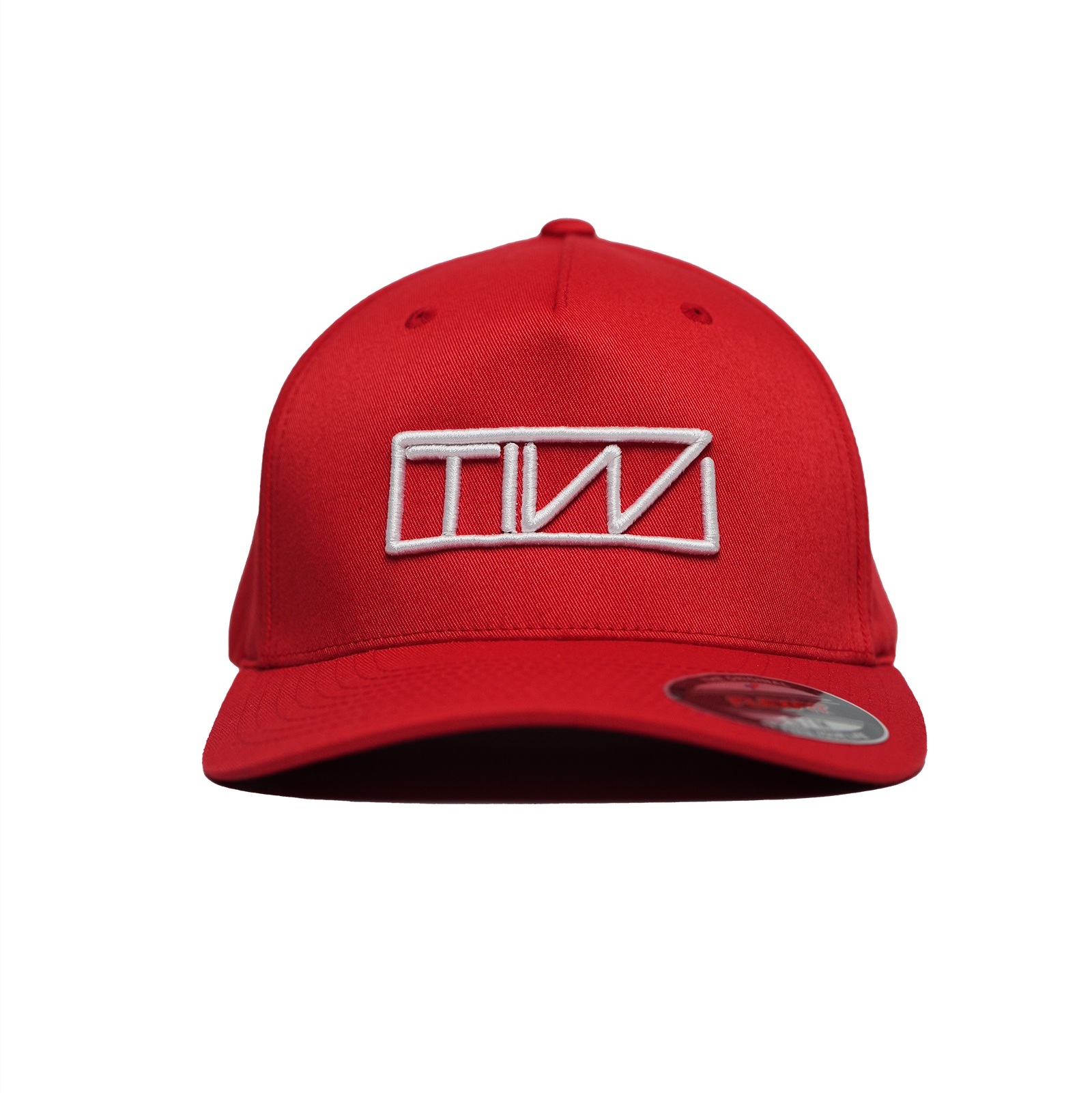 TIW ZDR TYLKO I WYŁĄCZNIE CZAPKA FITTED CAP CZERWONA