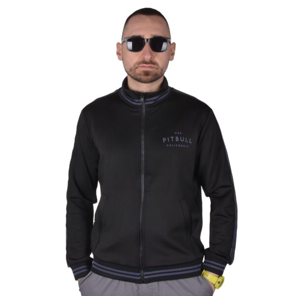 PIT BULL BLUZA BEZ KAPTURA ROZPINANA OLDSCHOOL NELSON CZARNA