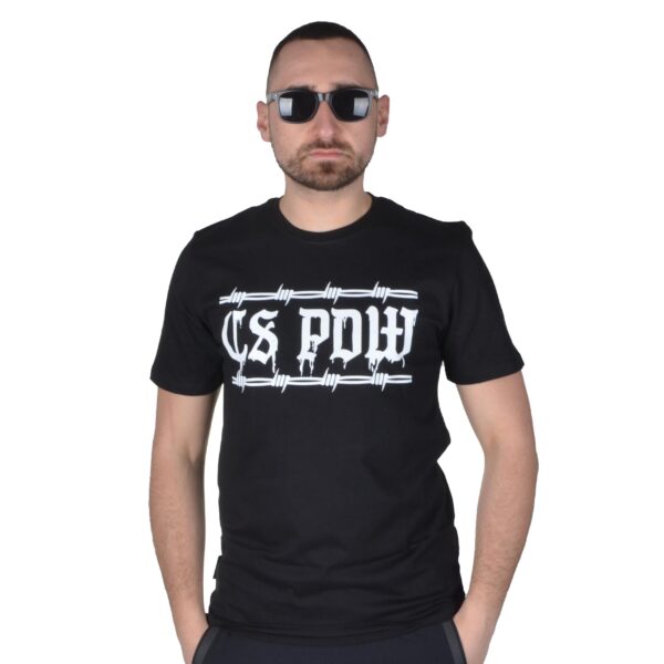 RPK CIEMNA STREFA RAZEM PONAD KILO KOSZULKA SKAZANY NA TRENING CS PDW CZARNA