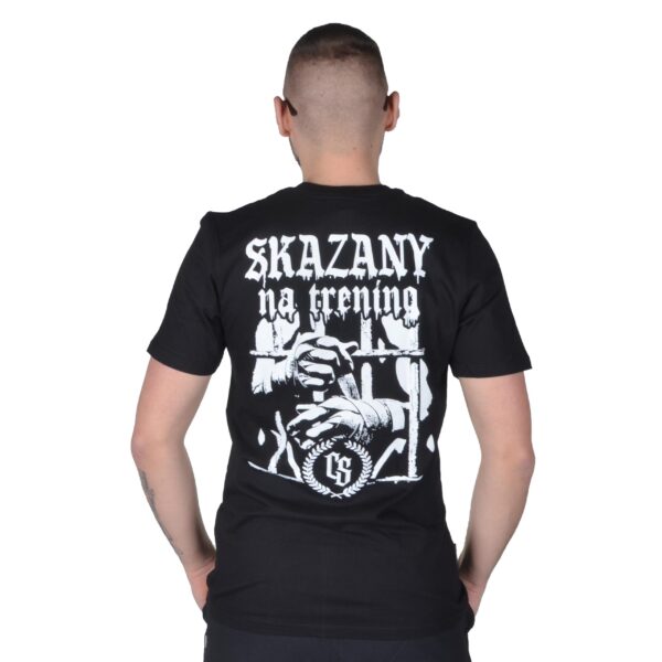 RPK CIEMNA STREFA RAZEM PONAD KILO KOSZULKA SKAZANY NA TRENING CS PDW CZARNA