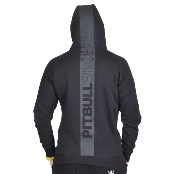 PIT BULL WEST COAST BLUZA Z KAPTUREM ZIP HERMES CZARNA