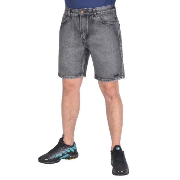 PROSTO. KLASYK SPODENKI JEANS REGULAR JANG SZARE