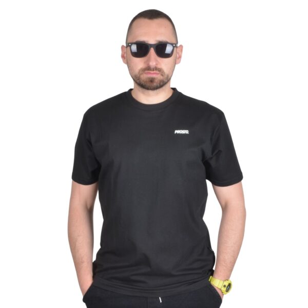 PROSTO. KLASYK KOSZULKA T-SHIRT BASE CZARNA