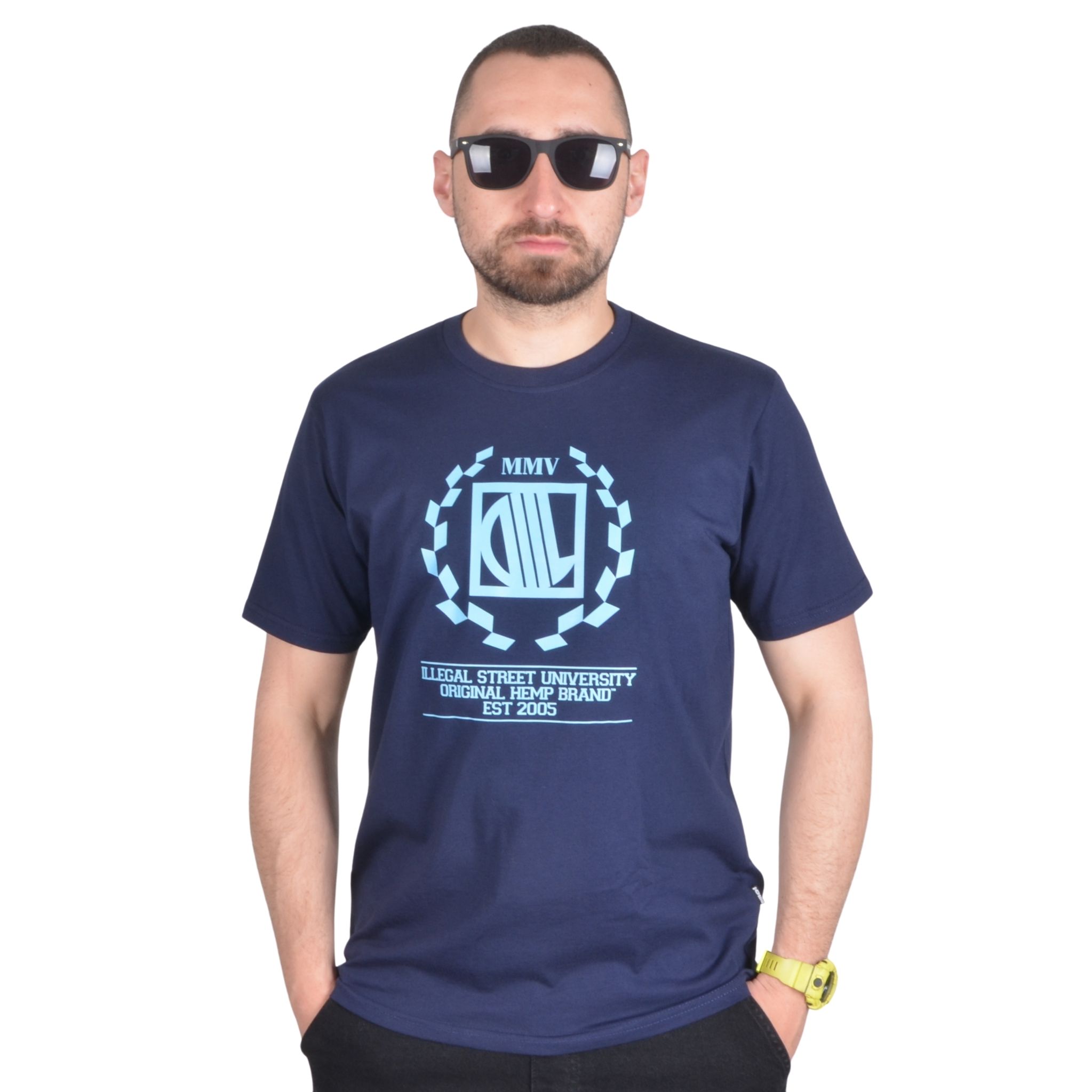 DIIL KOSZULKA KLASYK T-SHIRT LAUR KLASYK GRANATOWA