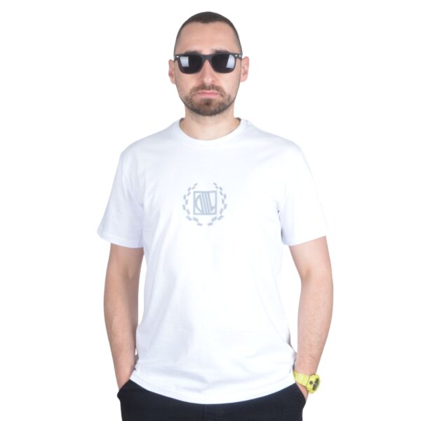 DIIL KOSZULKA KLASYK T-SHIRT LAUR ODBLASK BIAŁA