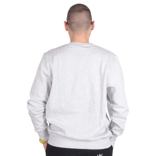 PROSTO. KLASYK BLUZA BEZ KAPTURA BASIC SZARA