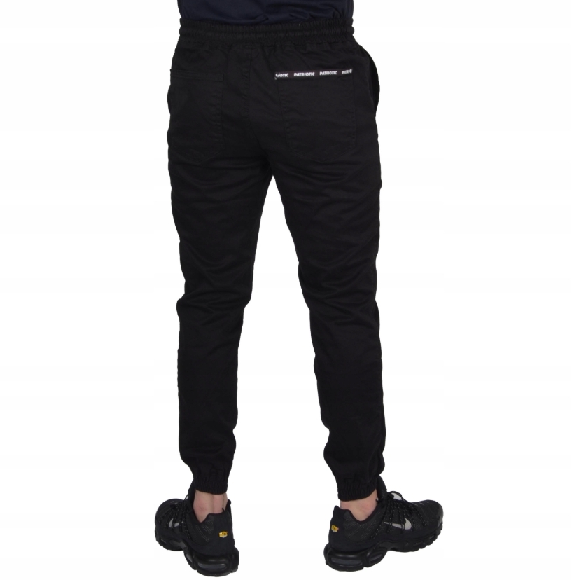 PATRIOTIC SPODNIE JOGGER CHINO FUTURA LINE CZARNE