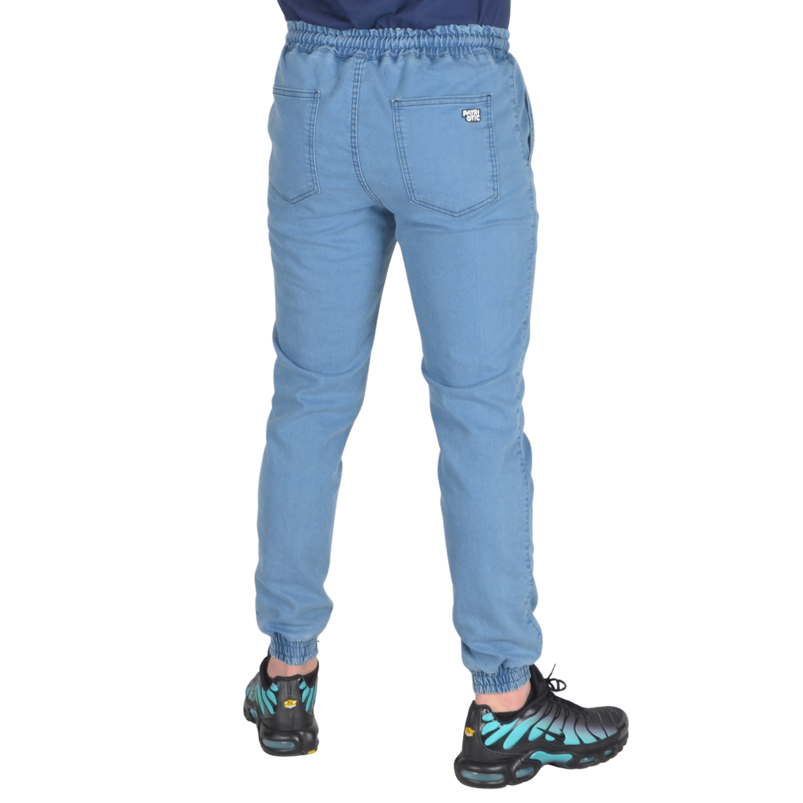 PATRIOTIC SPODNIE JOGGER JEANS CLS MINI NIEBIESKIE