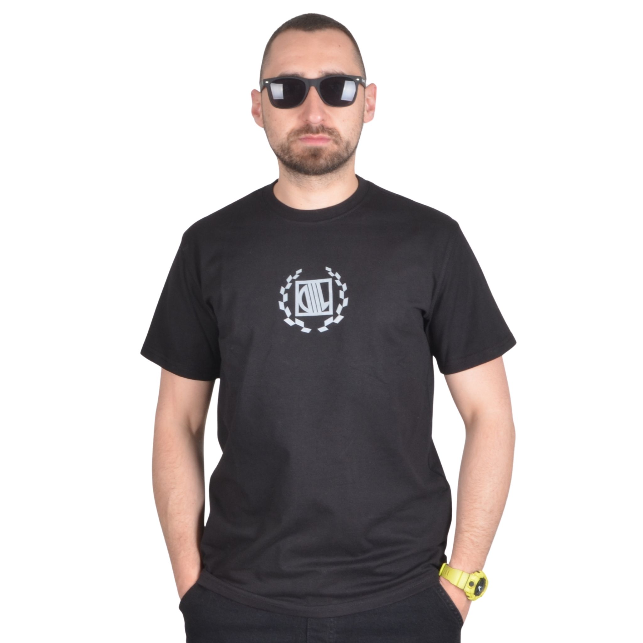 DIIL KOSZULKA KLASYK T-SHIRT LAUR ODBLASK CZARNA