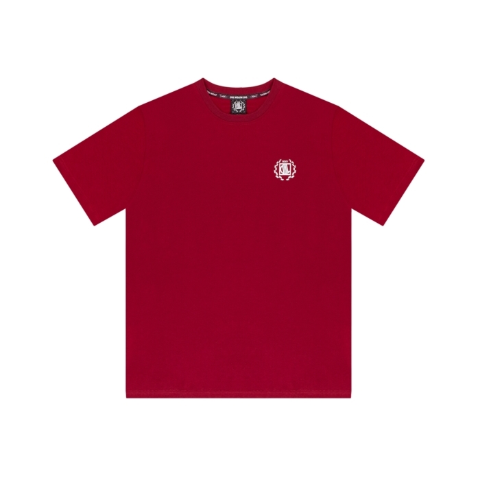 DIIL KOSZULKA KLASYK T-SHIRT SMALL LAUR BORDOWA