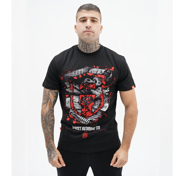 STREET AUTONOMY KOSZULKA FUCK 2025 CZARNA