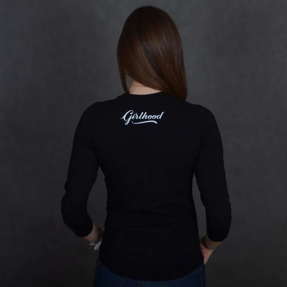DIAMANTE WEAR LONGSLEEVE DAMSKI CLIQUE CZARNY