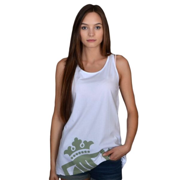 LADY DIIL TANK TOP KOSZULKA DAMSKA CUT BIAŁY