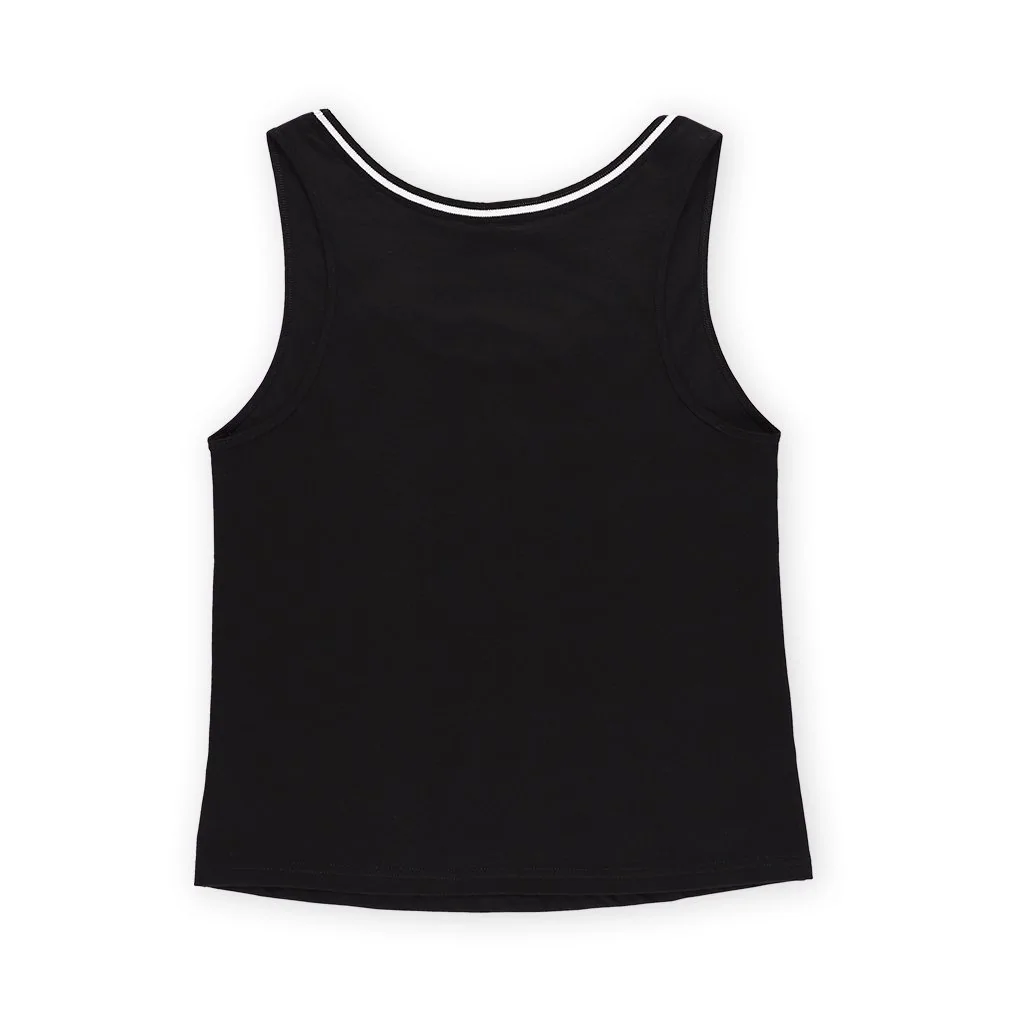 PROSTO. KLASYK TANK TOP DAMSKI JORDIE CZARNY