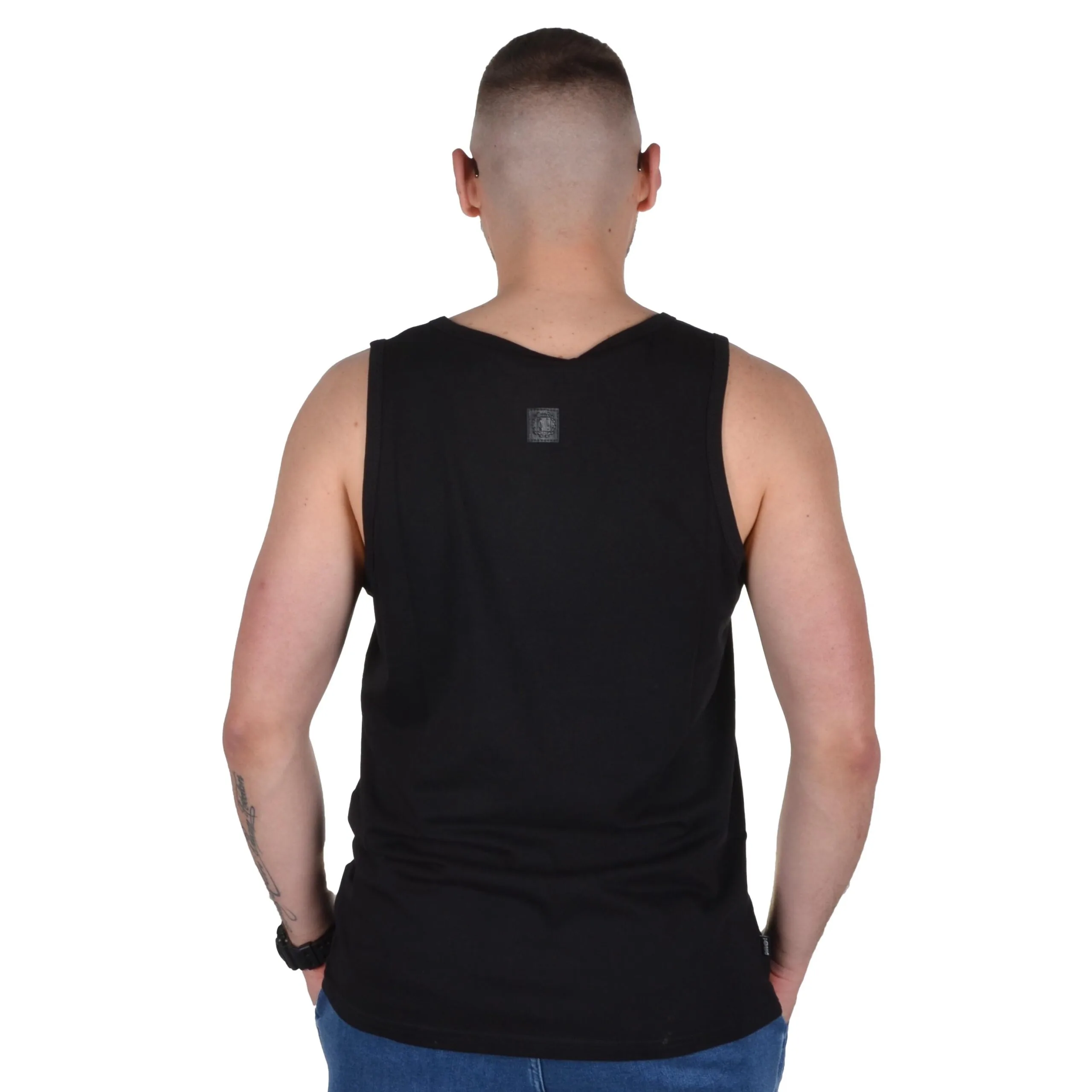DIIL TANK TOP KLASYK LAUR UNIVERSITY CZARNY