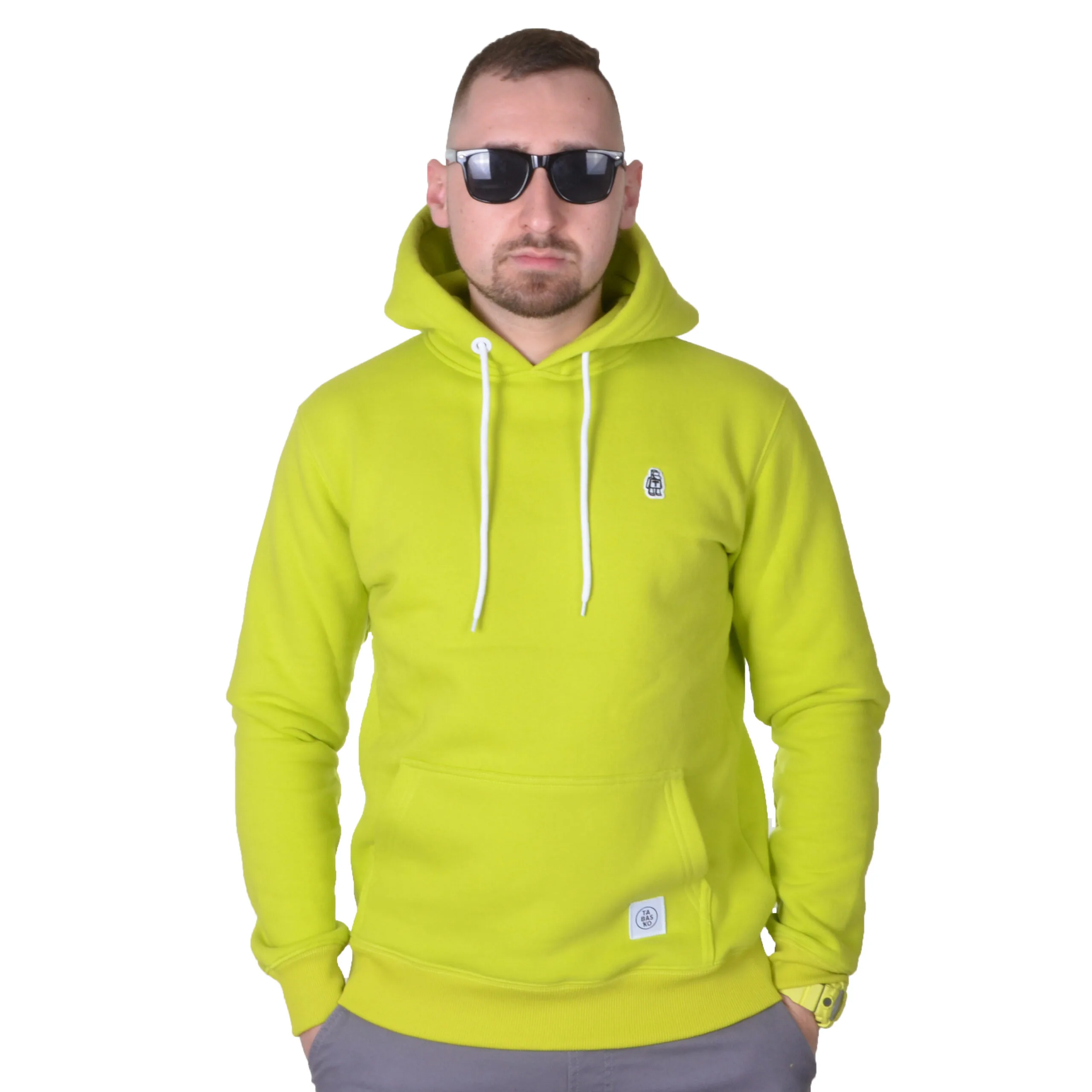 TABASKO BLUZA Z KAPTUREM MINI LOGO NEON