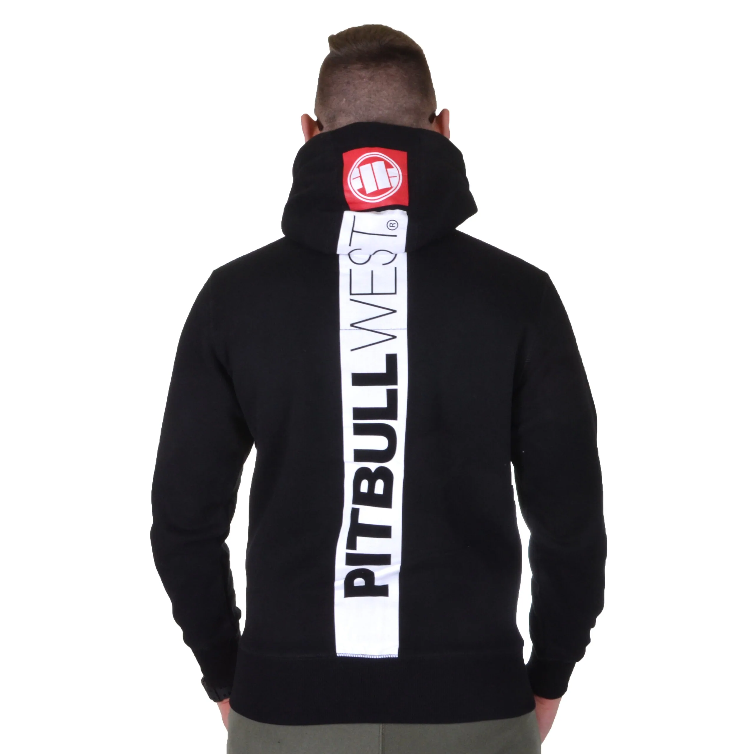PIT BULL WEST COAST BLUZA ROZPINANA HILLTOP CZARNA