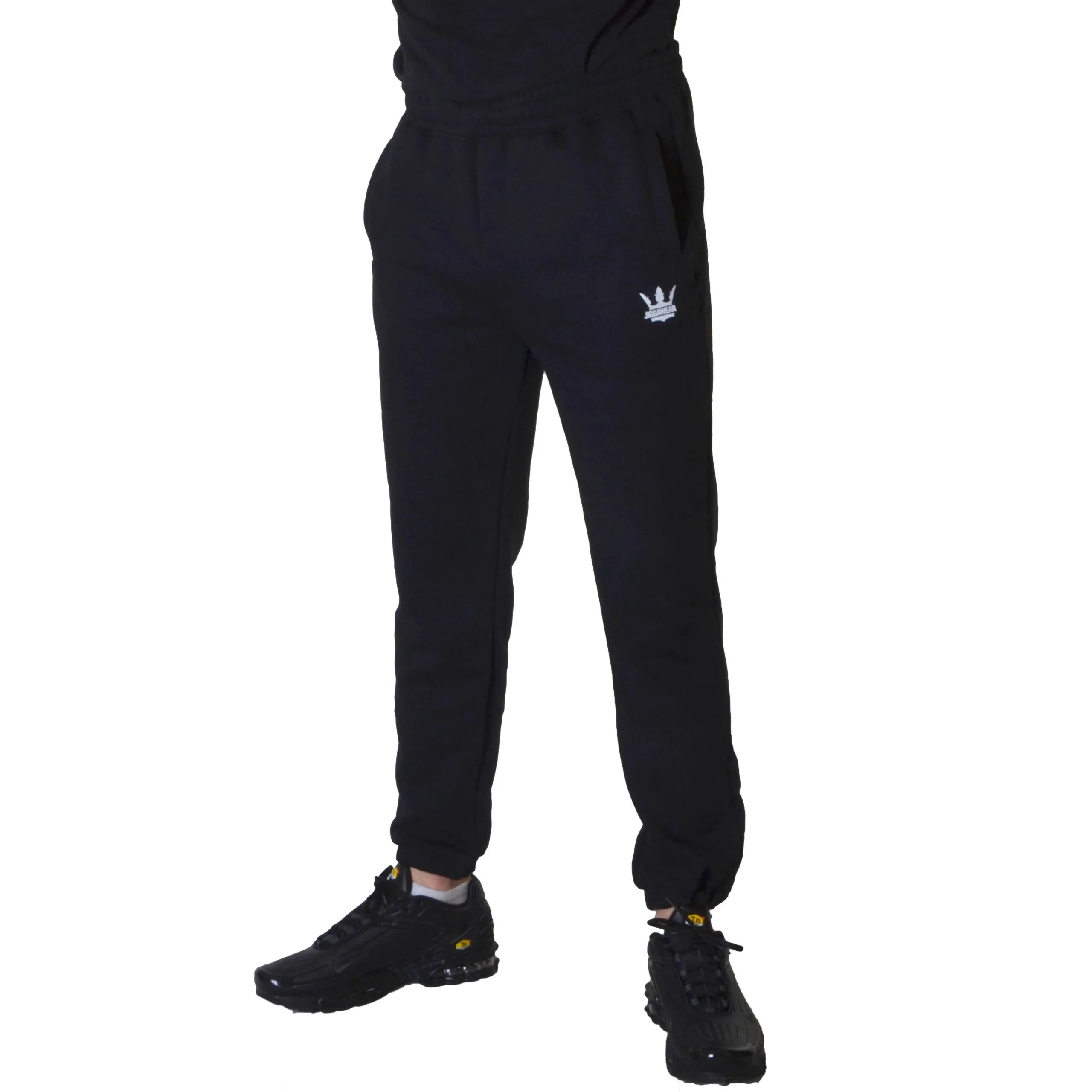 JIGGA WEAR SPODNIE DRESOWE CLASSIC CZARNE
