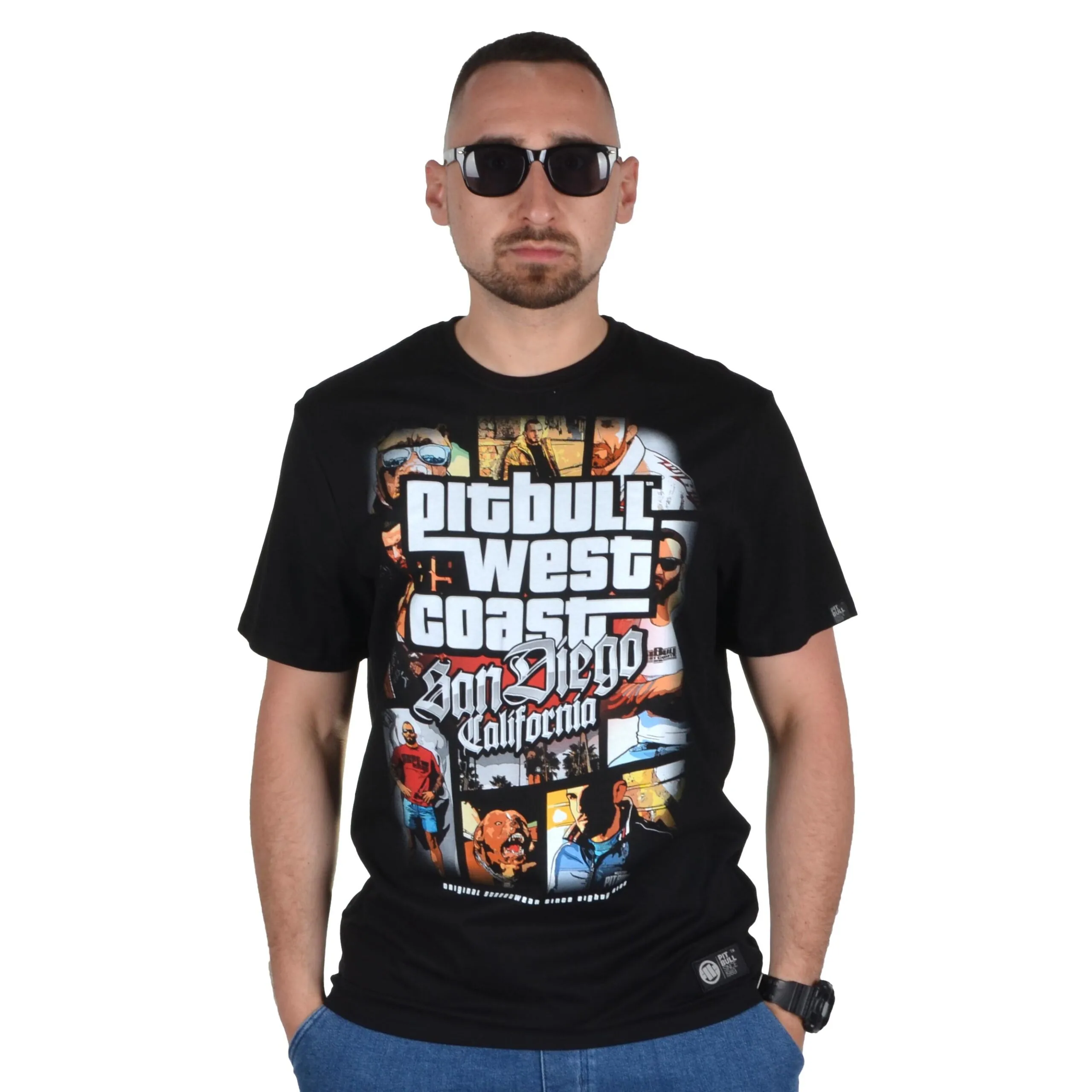 PIT BULL WEST COAST KOSZULKA MOST WANTED CZARNA