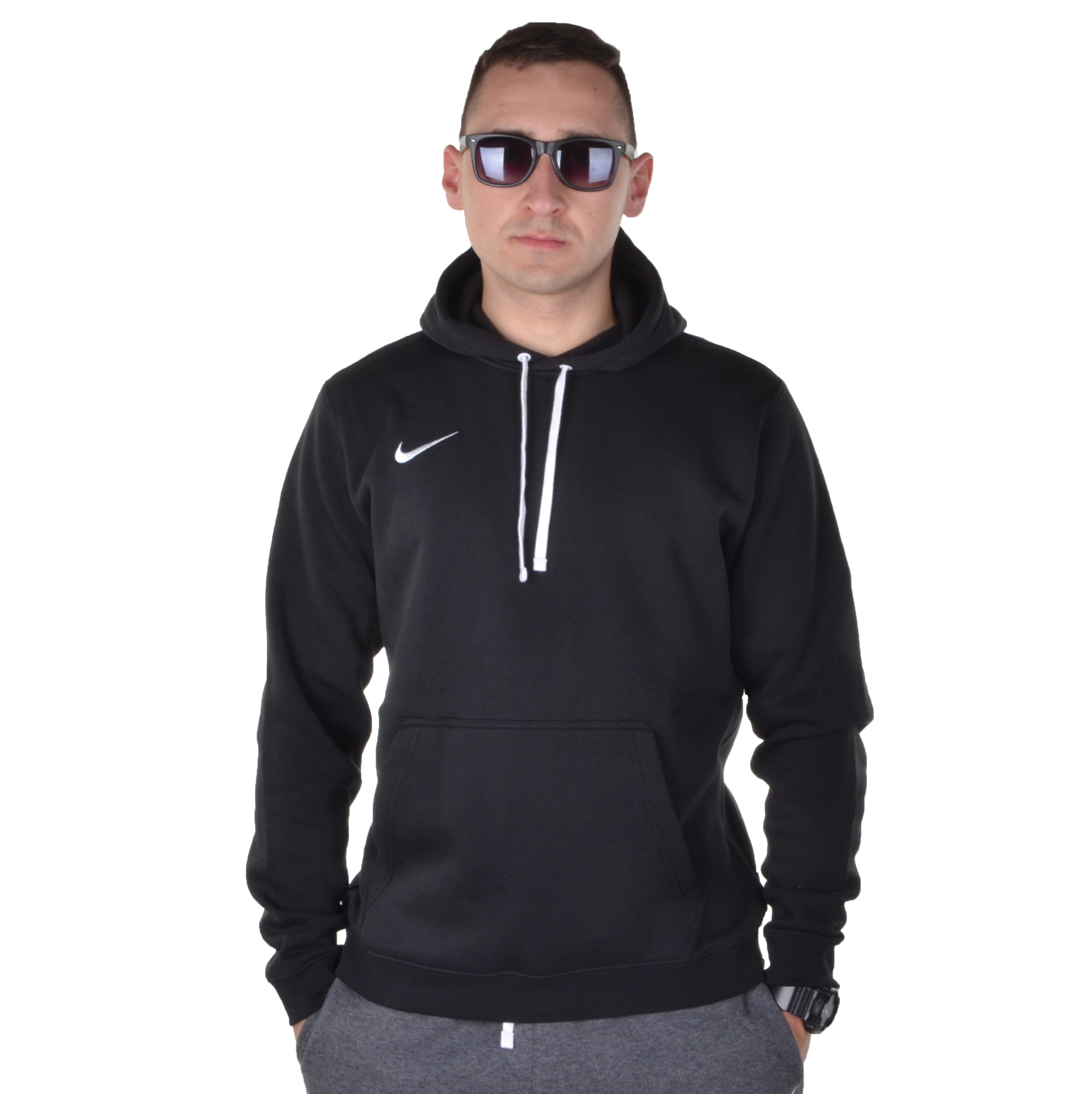 NIKE BLUZA Z KAPTUREM TEAM CLUB CZARNA