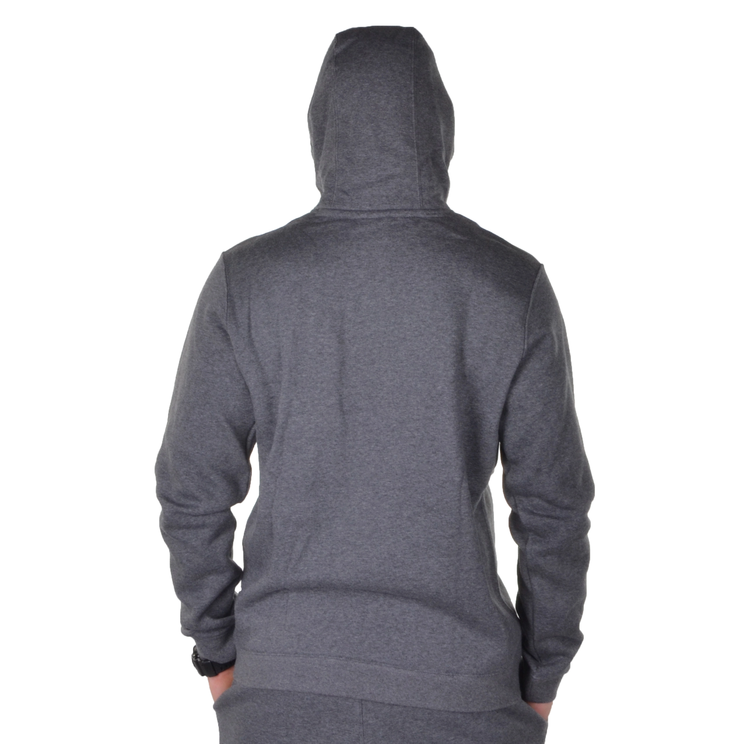 NIKE BLUZA Z KAPTUREM TEAM CLUB SZARA