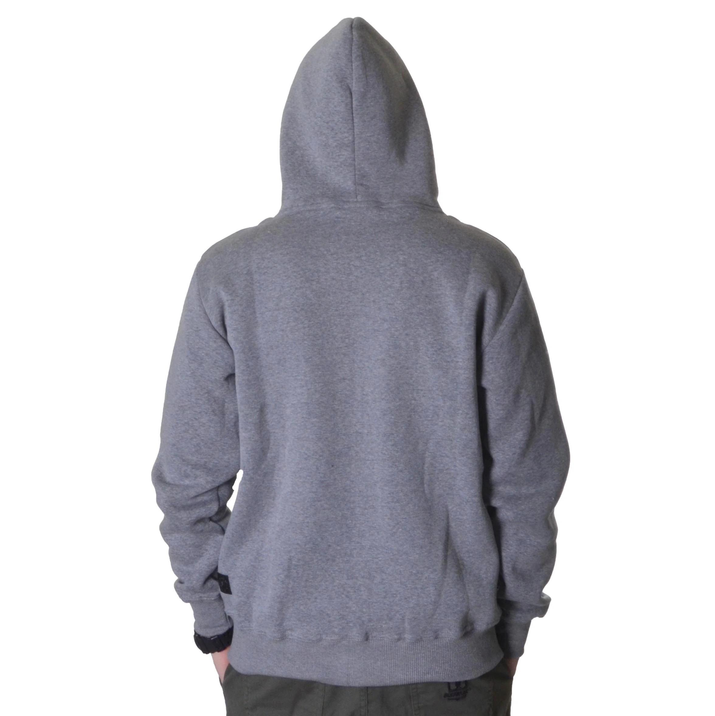 DIIL BLUZA Z KAPTUREM ROZPINANA ZIP MINI LAUR SZARA
