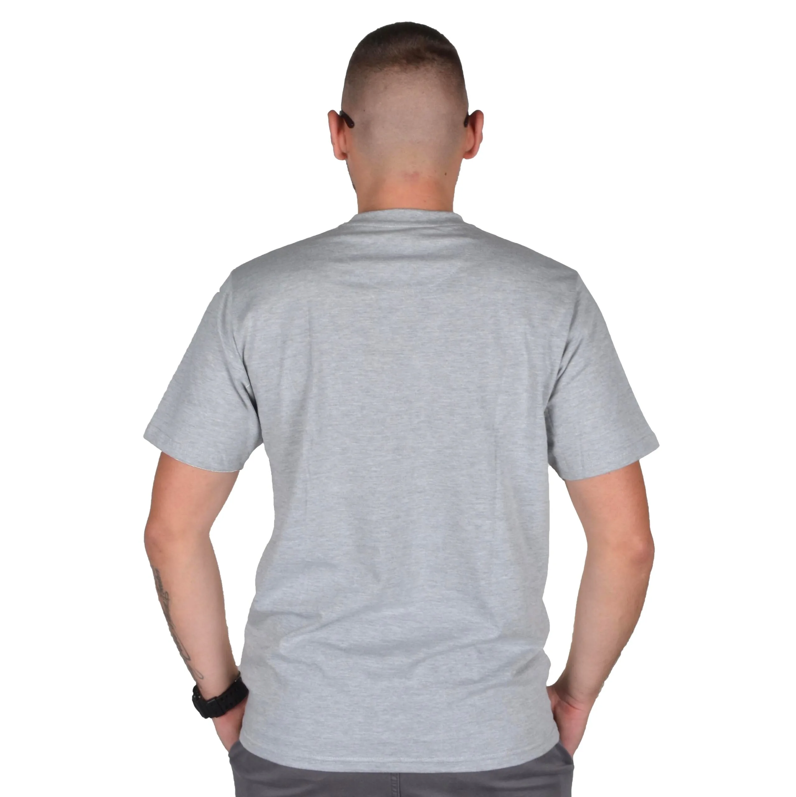 PROSTO. KLASYK KOSZULKA T-SHIRT COLTRO SZARA