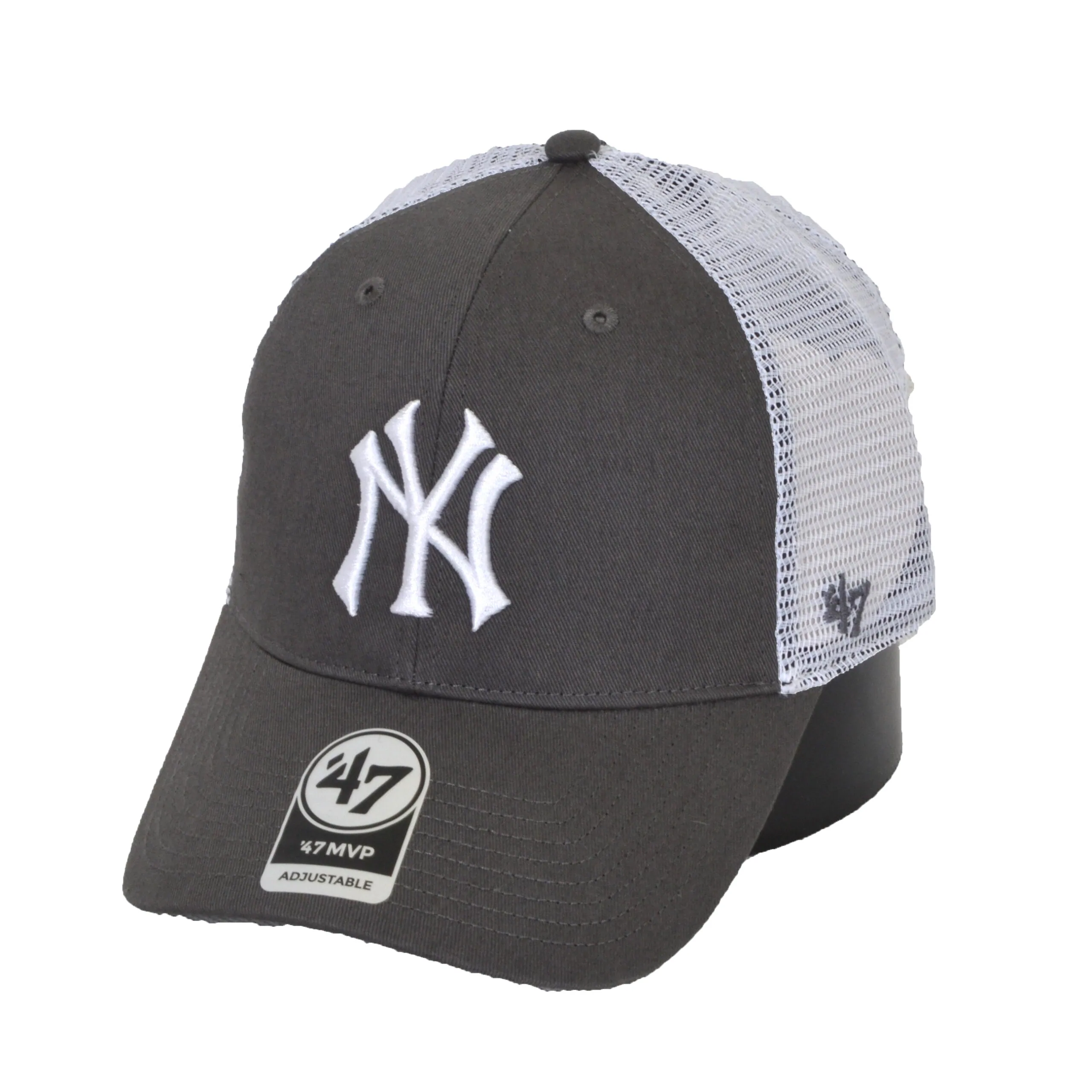 47 BRAND CZAPKA NEW YORK YANKEES BRANSON MVP SZARA (B-BRANS17CTP-CCE)