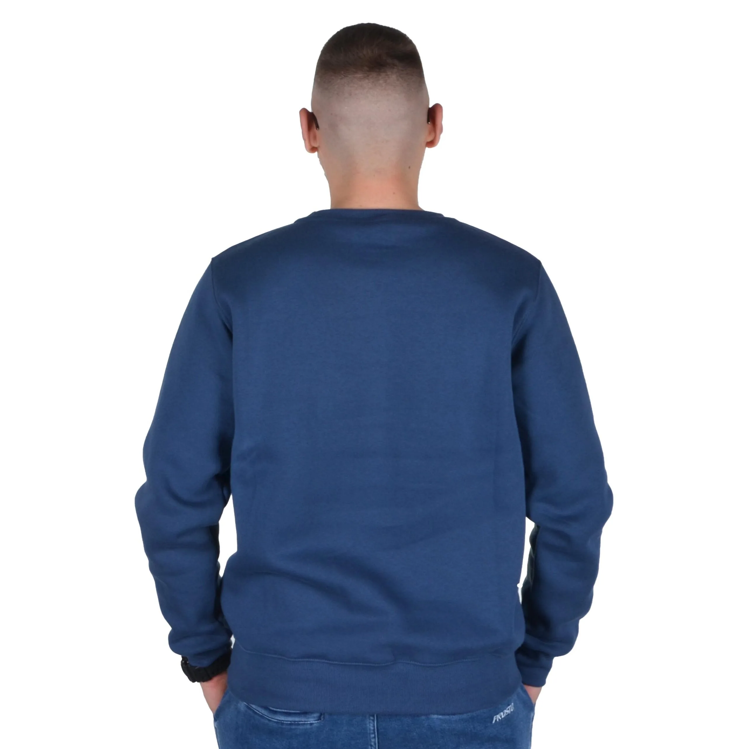 TABASKO BLUZA BEZ KAPTURA MINI LOGO GRANATOWA