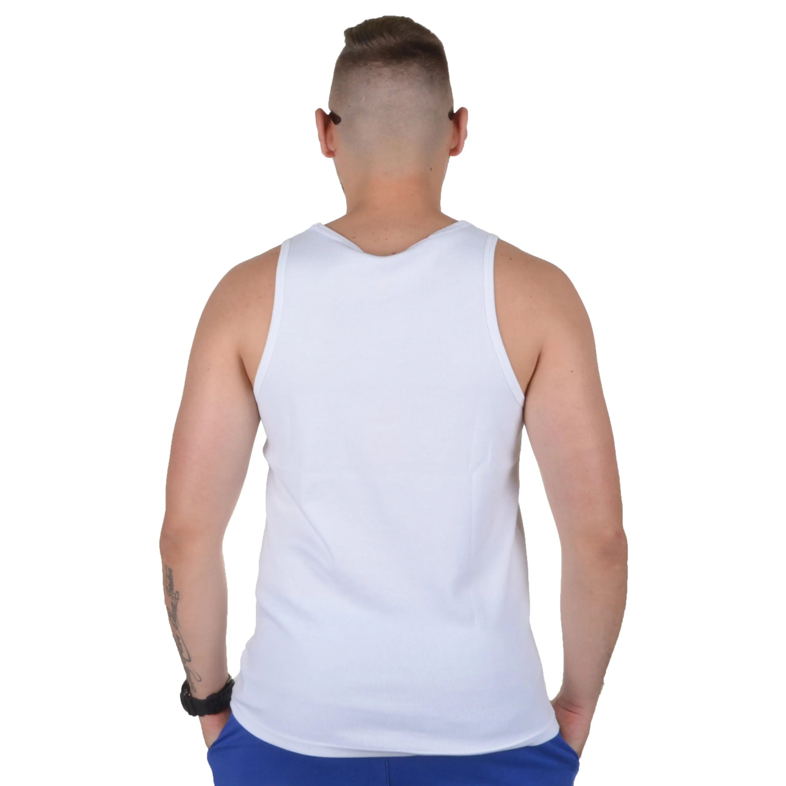 PROSTO. KLASYK TANK TOP TREVOR BIAŁY