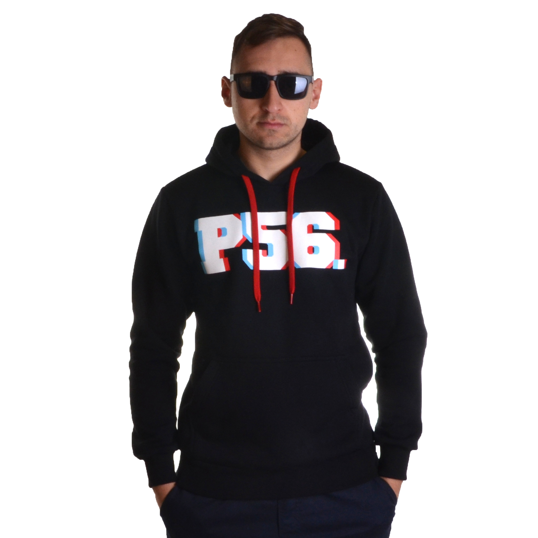 DUDEK P56 BLUZA Z KAPTUREM 3D CZARNA