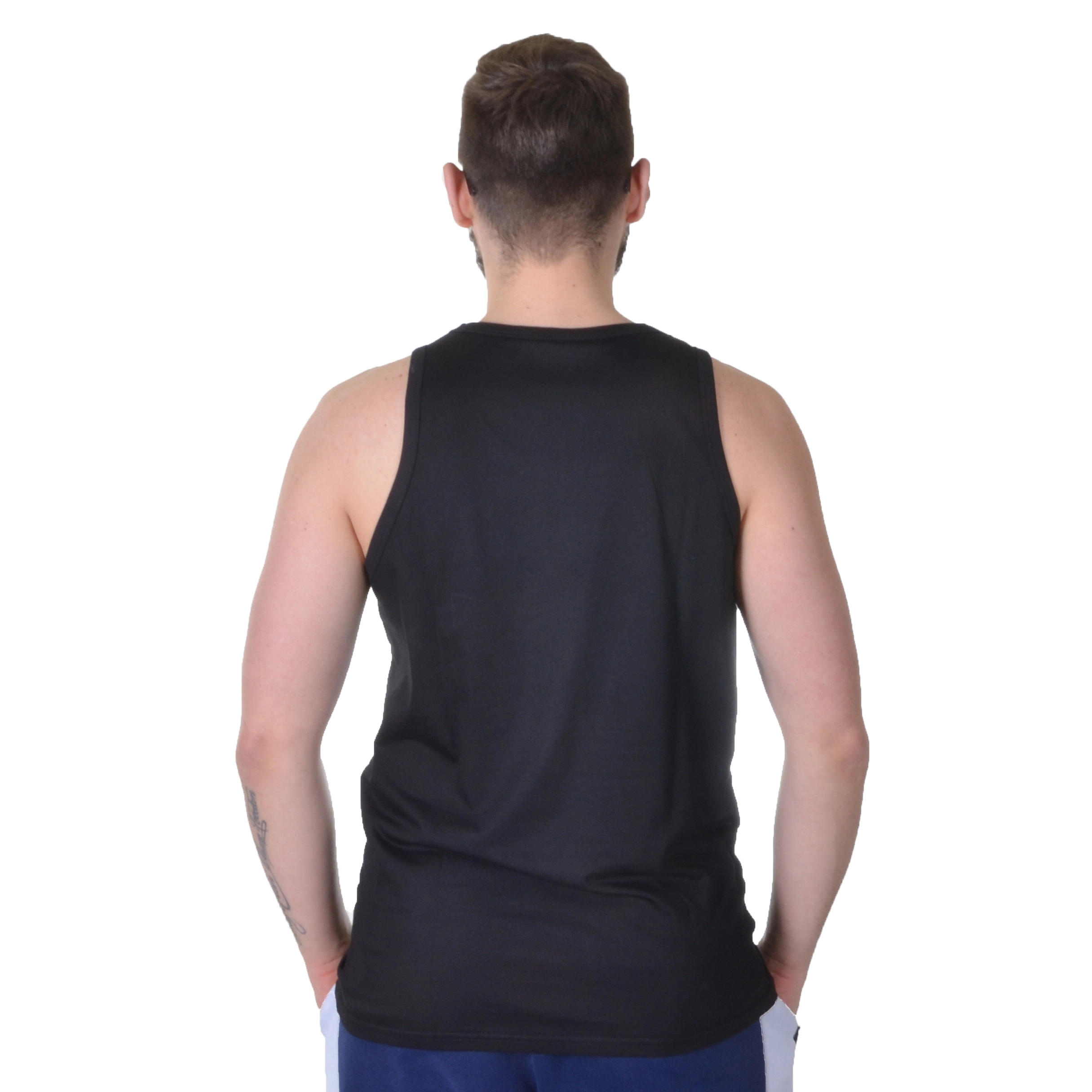 PROSTO. KLASYK TANK TOP CARD CZARNY