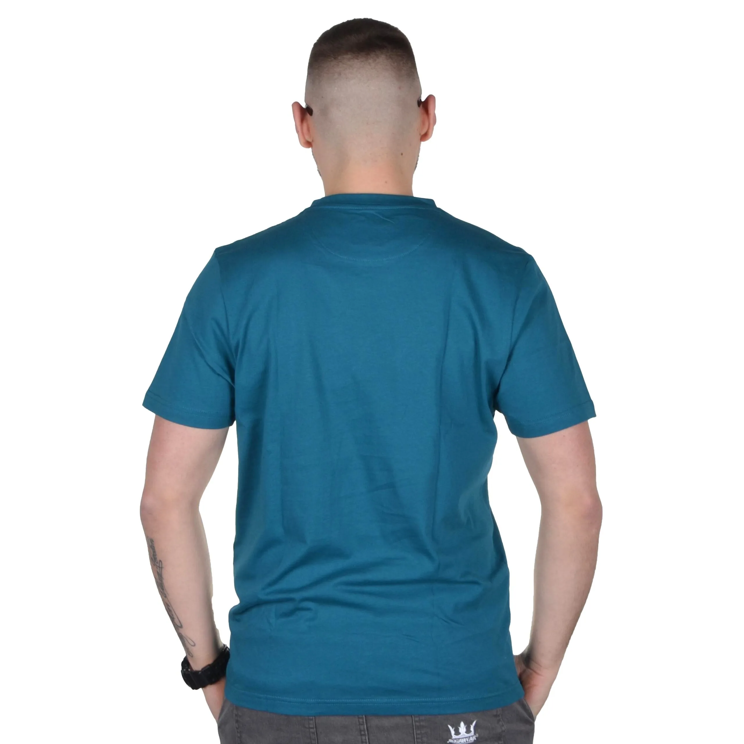 PROSTO. KLASYK KOSZULKA T-SHIRT T.C.I.O TURKUSOWA