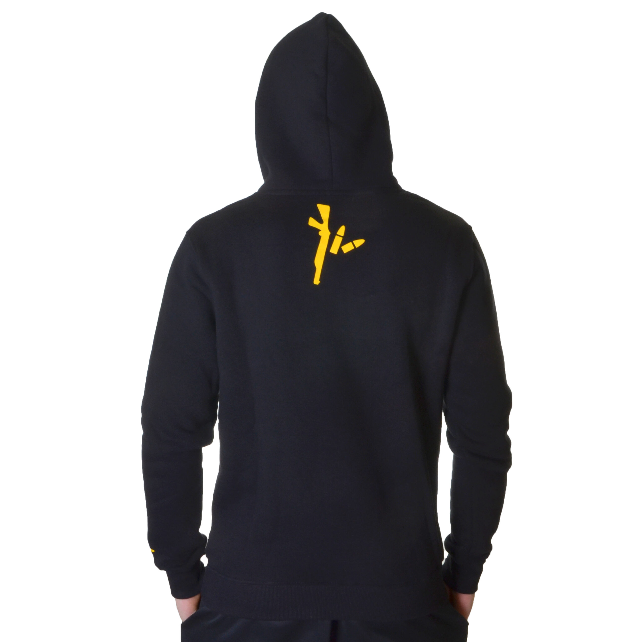 SHOTGUN BLUZA Z KAPTUREM CLASSIC YELLOW CZARNA