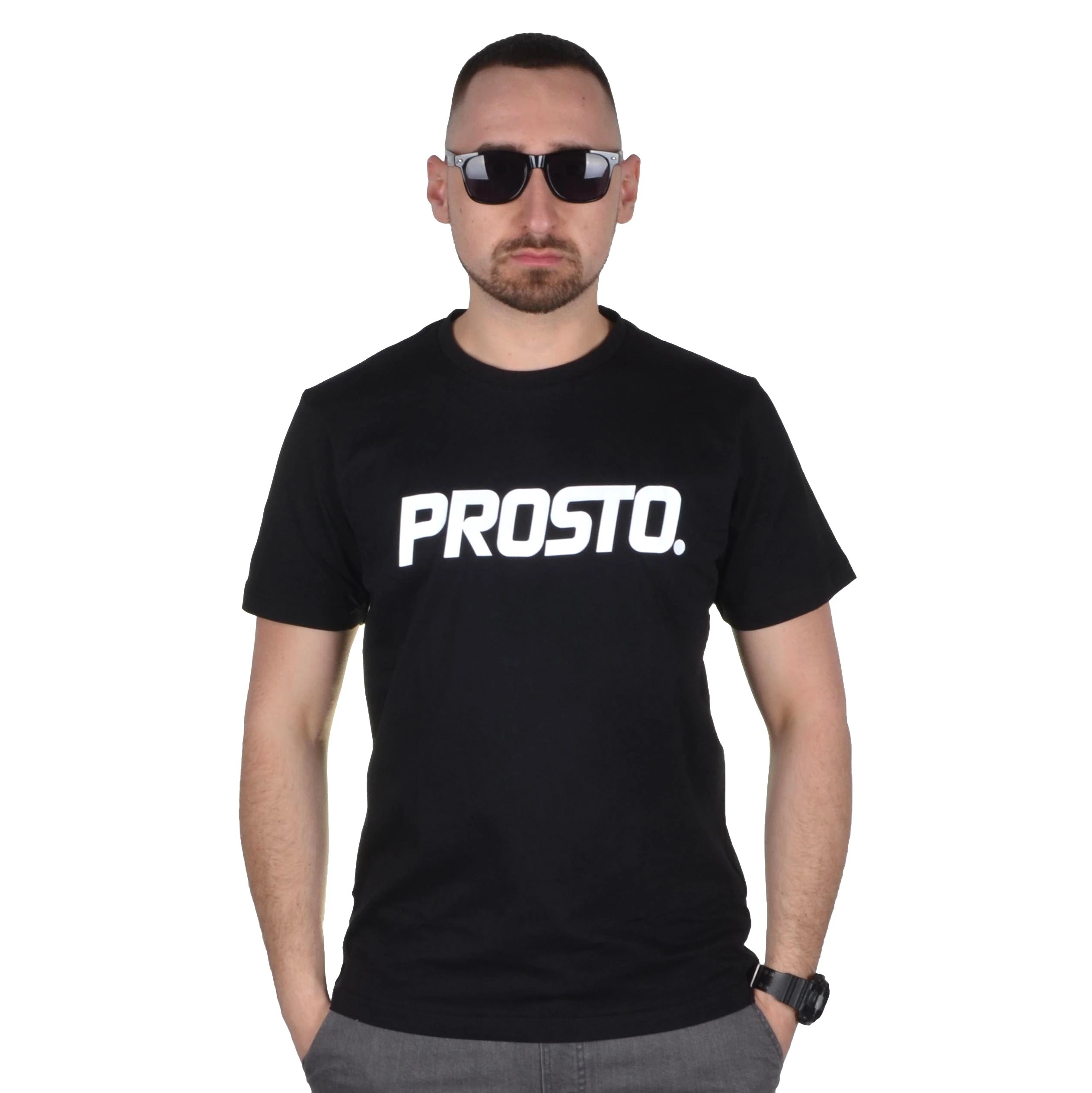 PROSTO. KLASYK KOSZULKA T-SHIRT CLASSIC XXIII CZARNA