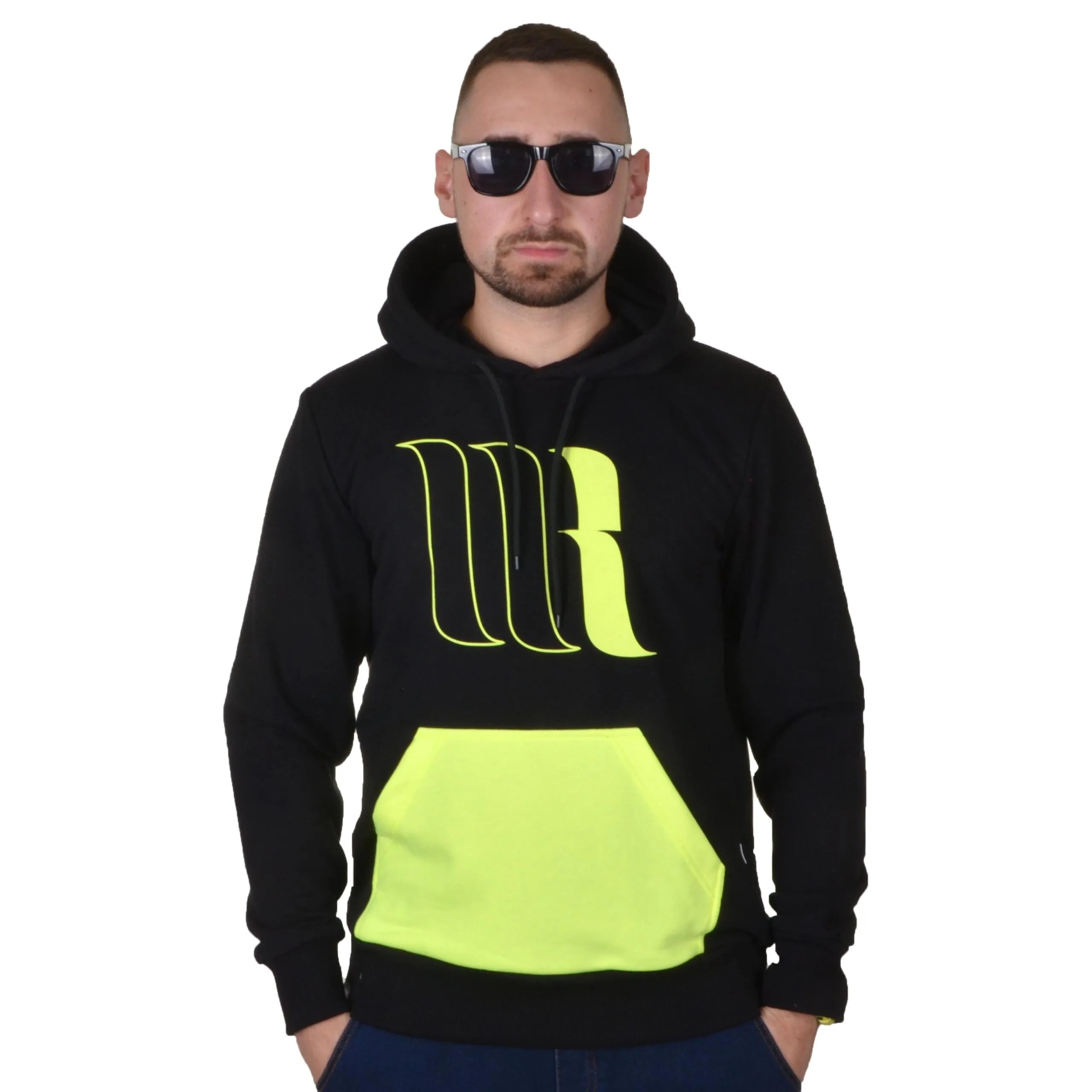 360 STOPNI BLUZA Z KAPTUREM MR CLASSIC CZARNA