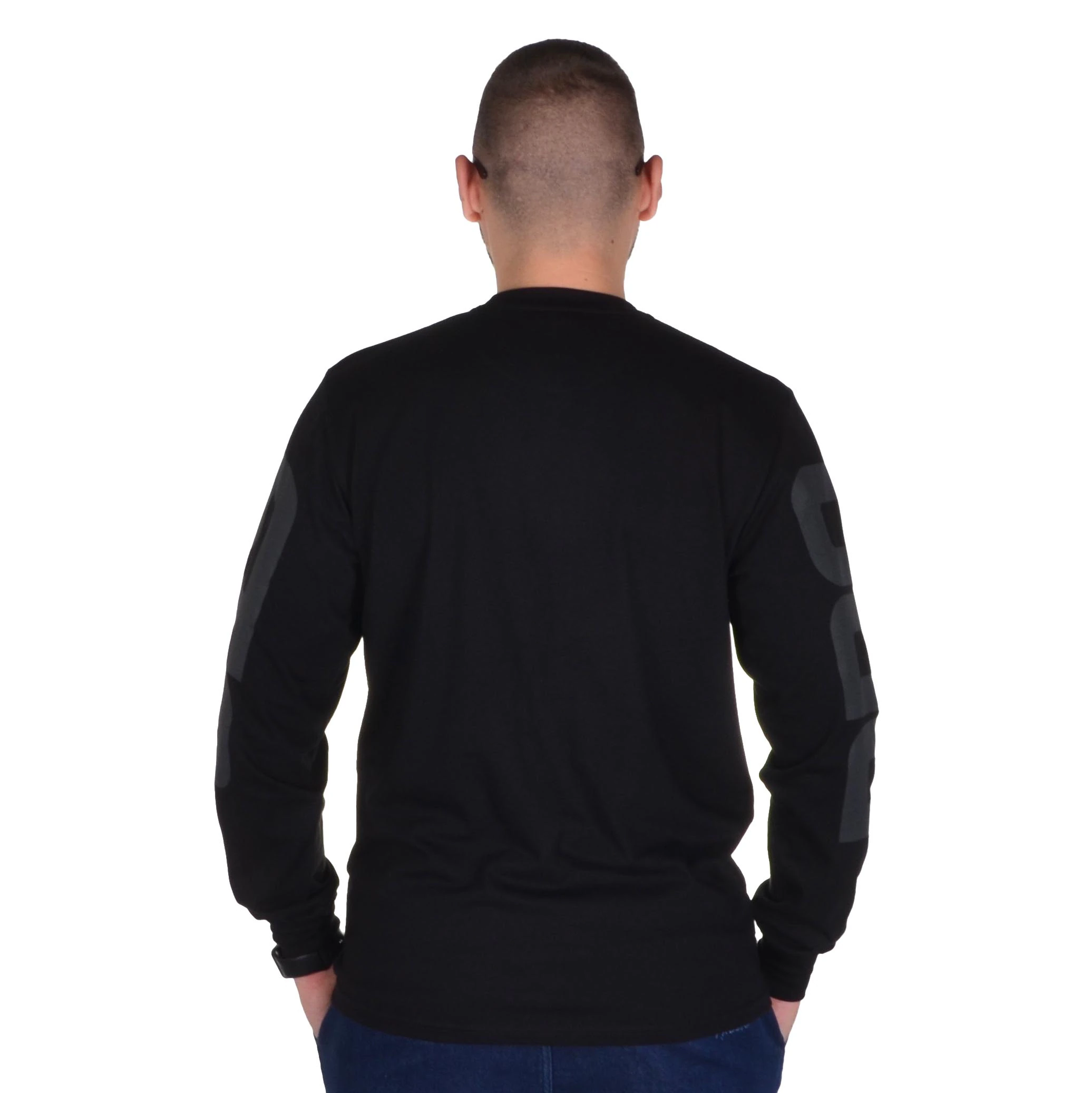 PROSTO. KLASYK LONGSLEEVE BOTHIE CZARNY
