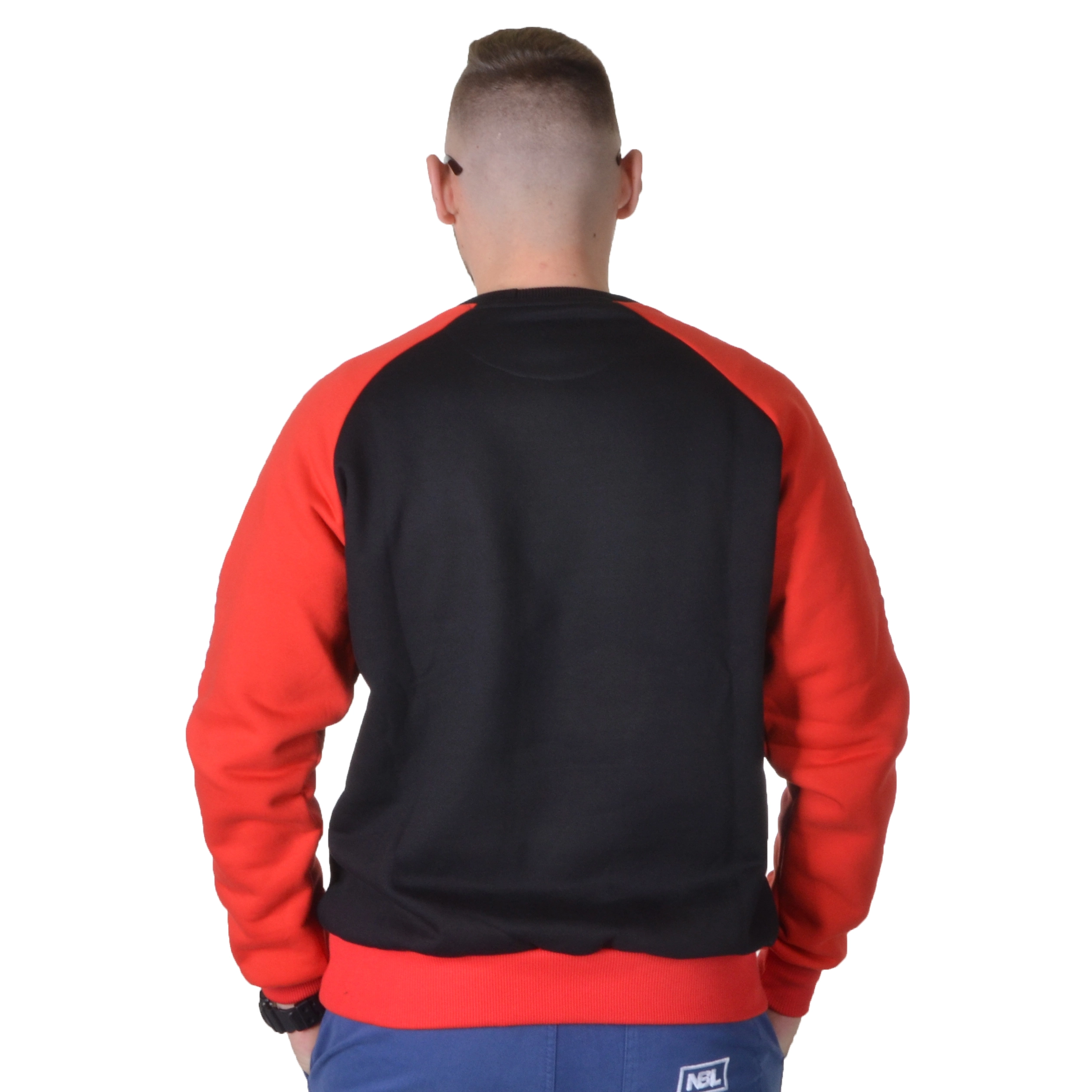 PROSTO. KLASYK BLUZA BEZ KAPTURA WOOZY CZARNA