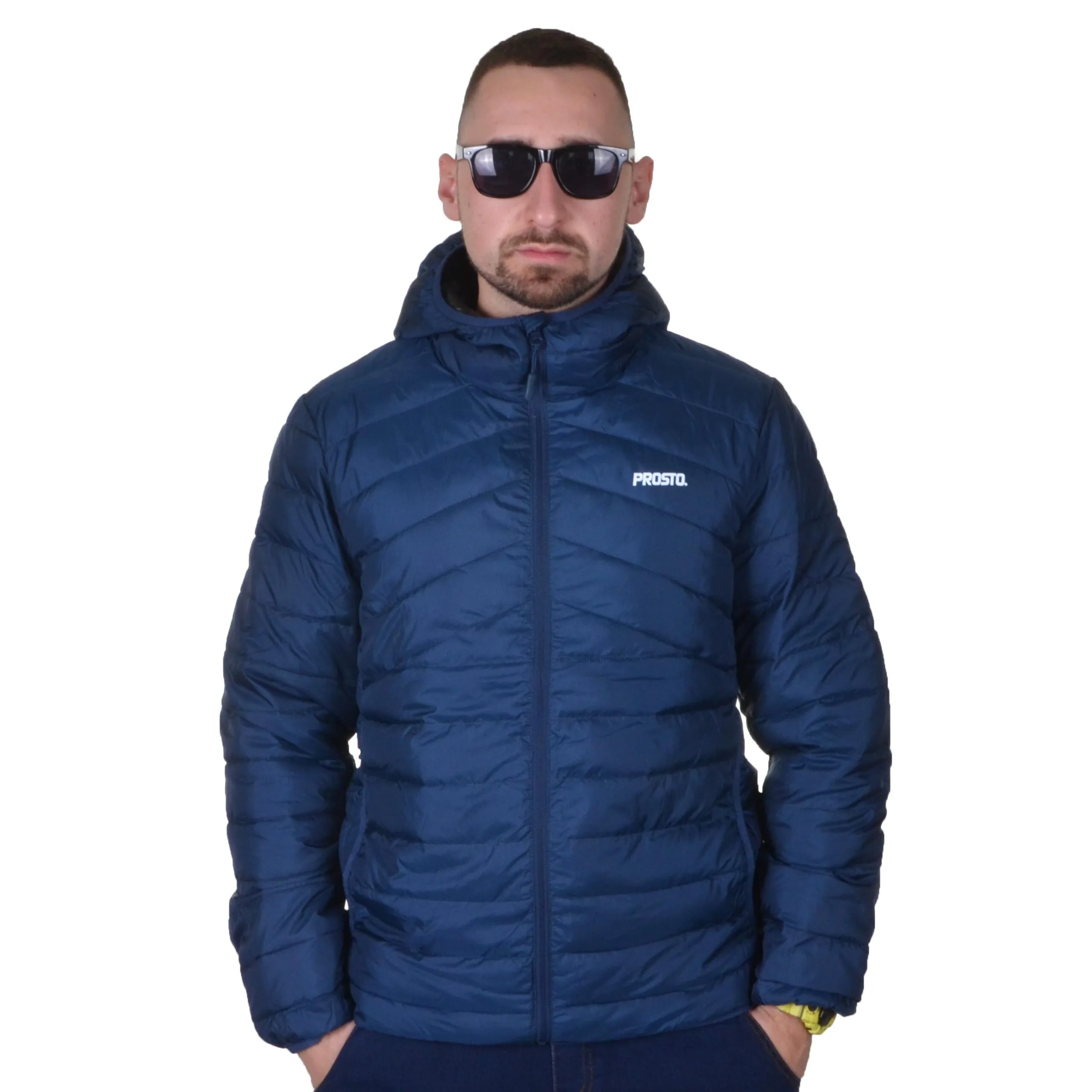 PROSTO. KLASYK KURTKA ULTRALIGHT GRANATOWA