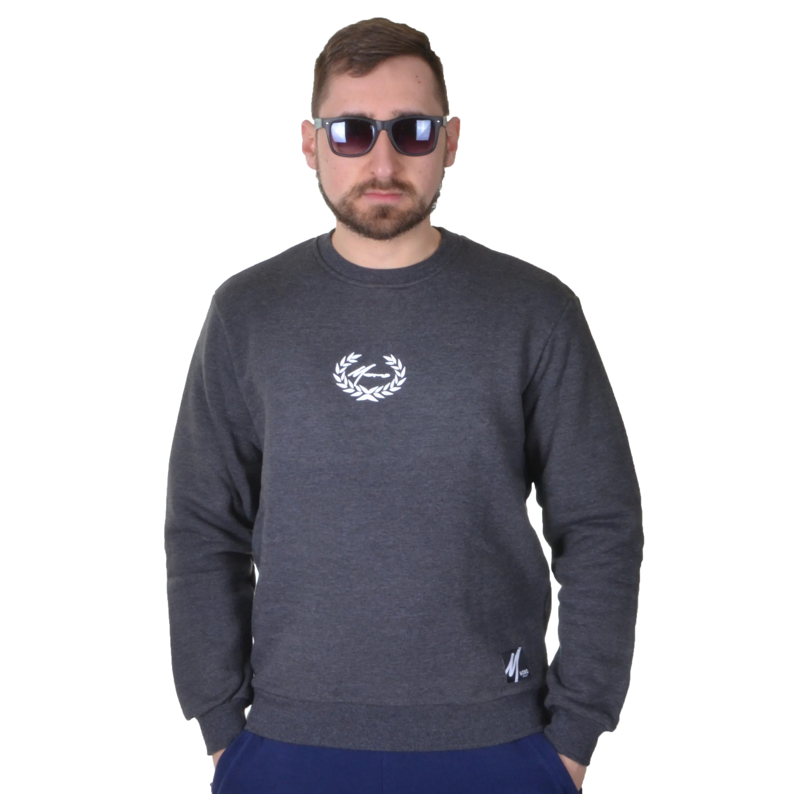 MORO SPORT BLUZA BEZ KAPTURA MINI PARIS LAUR GRAFITOWA