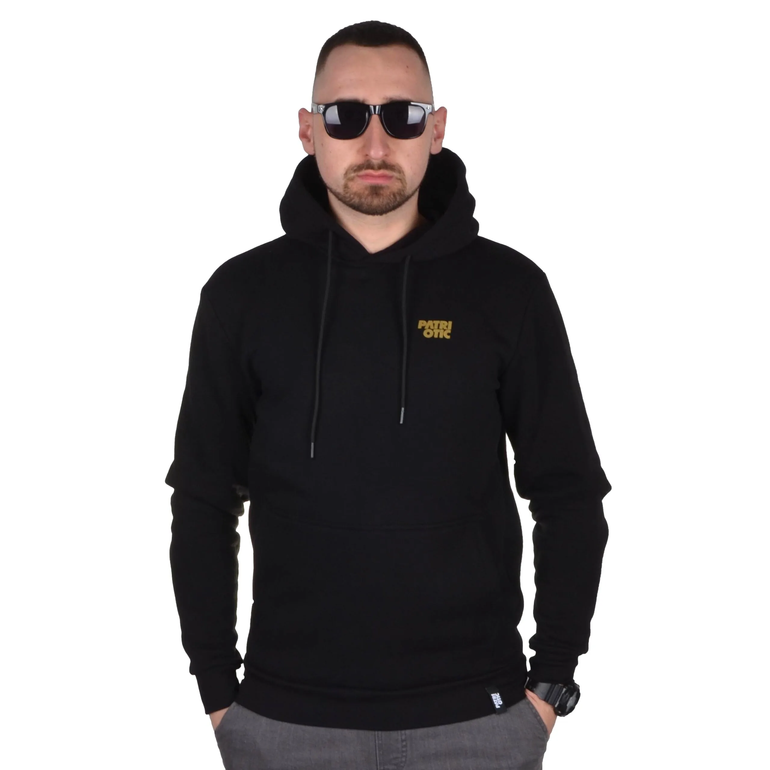 PATRIOTIC BLUZA Z KAPTUREM CLS MINI GOLD CZARNA