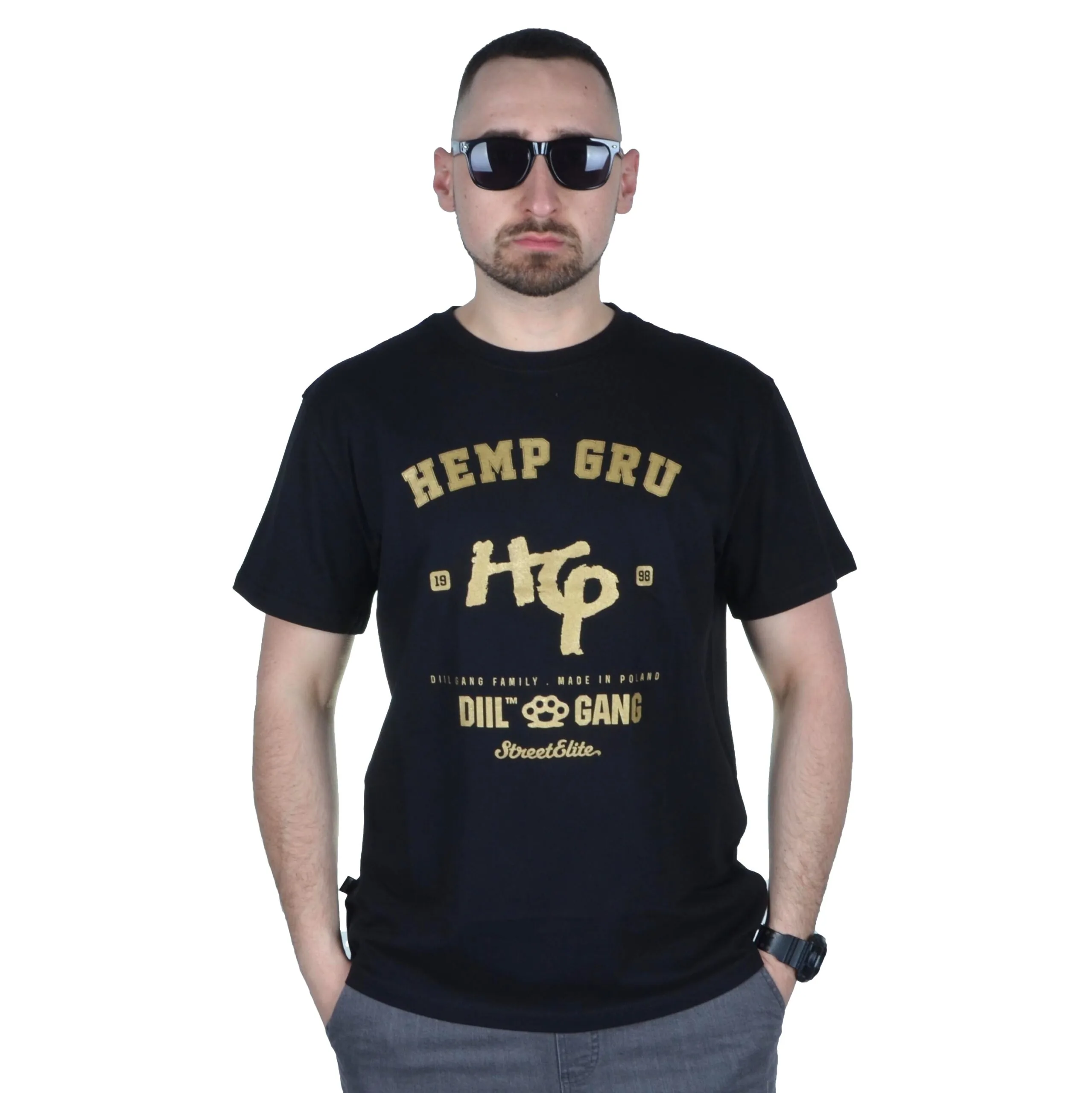 DIIL KOSZULKA KLASYK HG 98 CZARNA GOLD