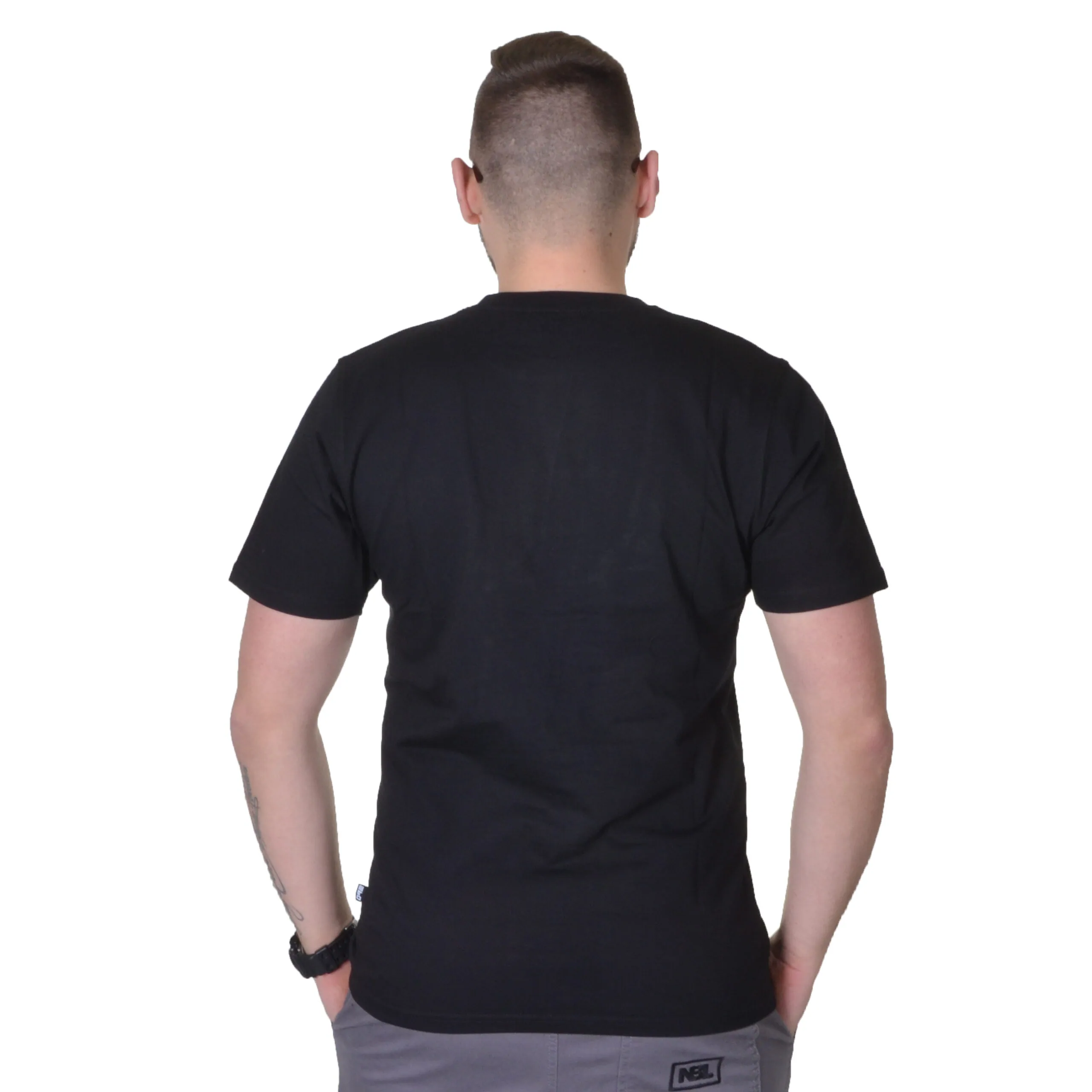 360 STOPNI KOSZULKA MINIMAL CZARNA