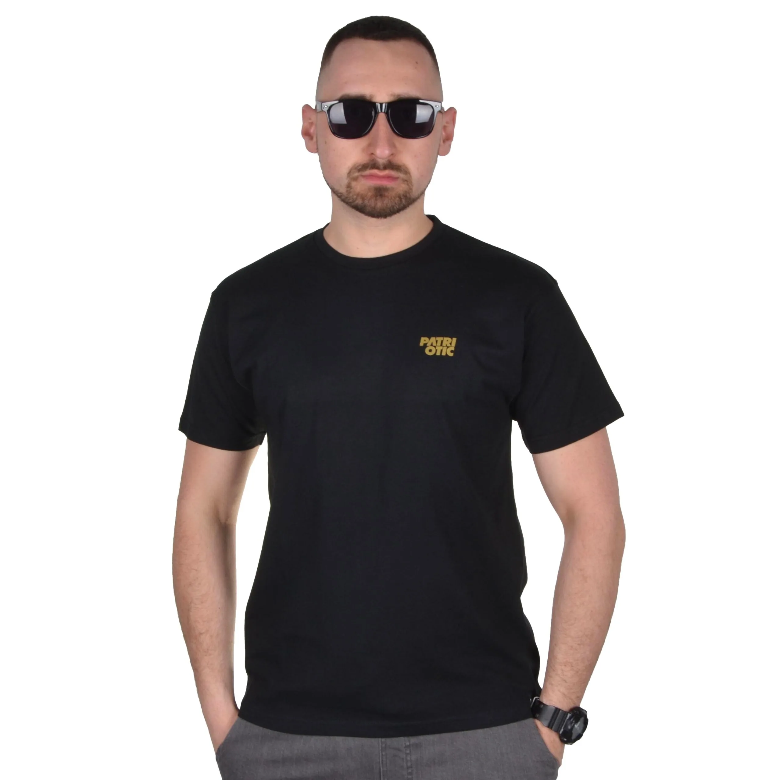PATRIOTIC KOSZULKA CLS MINI GOLD CZARNA