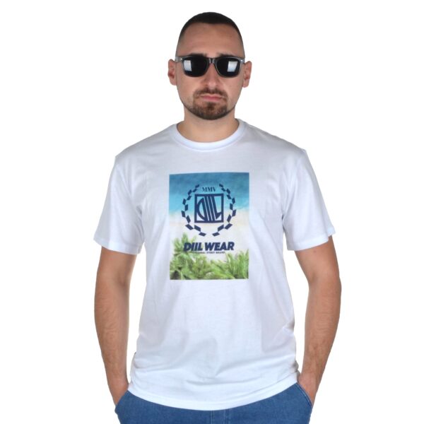 DIIL KOSZULKA KLASYK T-SHIRT ISLAND BIAŁY