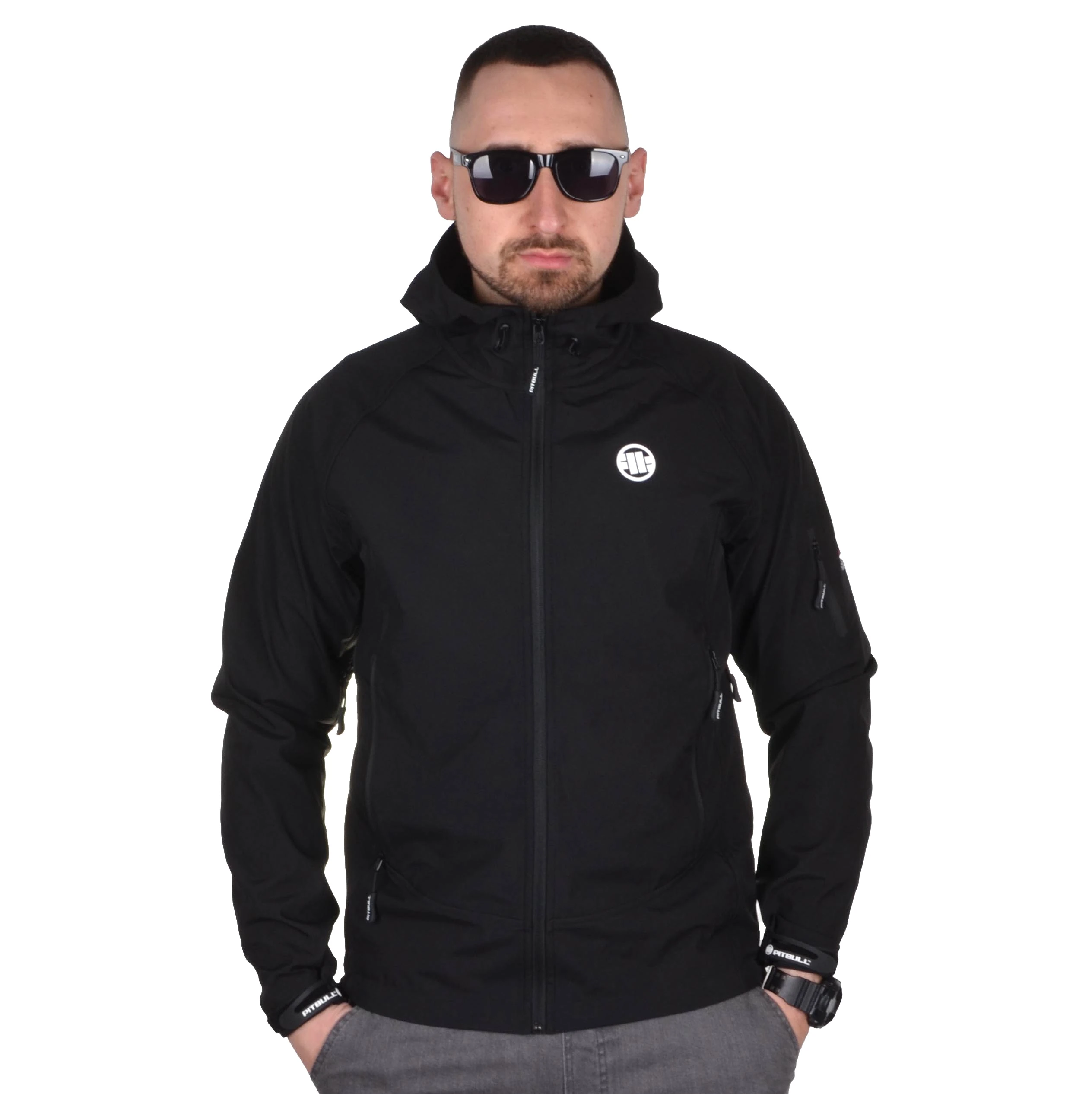 PIT BULL WEST COAST KURTKA SOFTSHELL ROCKFISH II CZARNA
